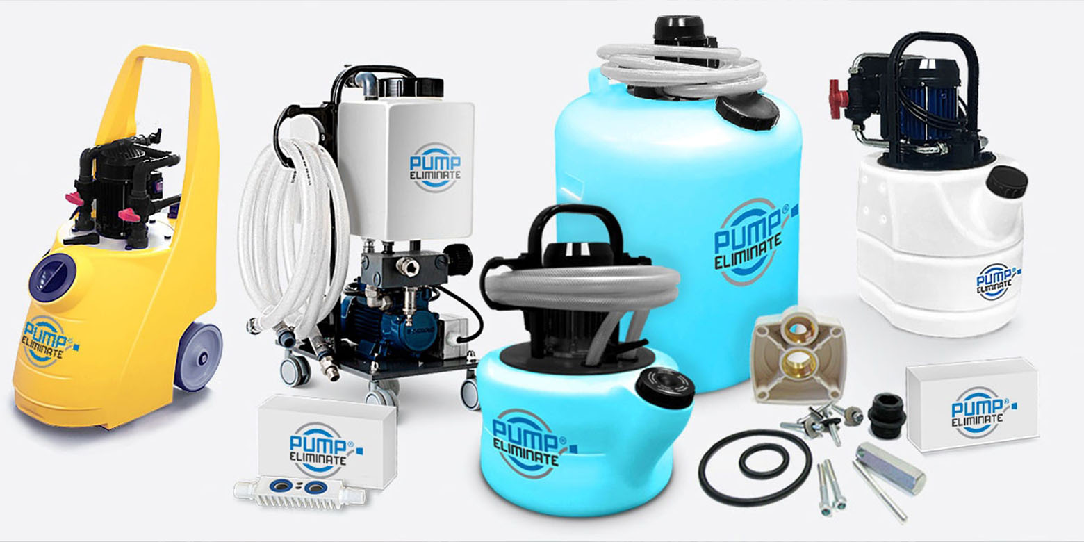 Бустеры (насосы) для химической промывки теплообменников, систем отопления и водоснабжения
